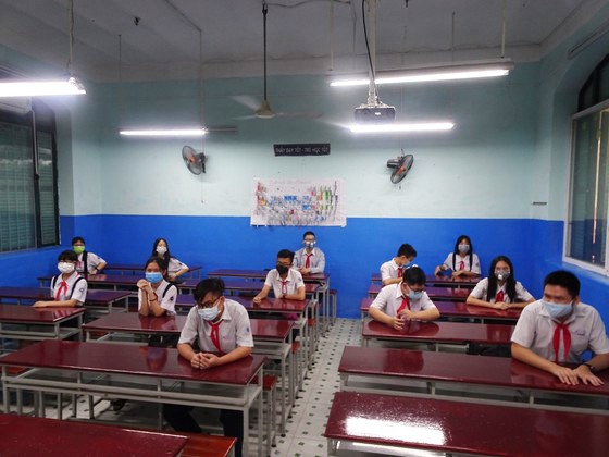 TPHCM: Trường học đảm bảo an toàn cho học sinh khi trở lại trường sau thời gian nghỉ học vì dịch Covid-19 ảnh 2