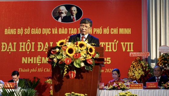 Đồng chí Nguyễn Văn Hiếu đắc cử Bí thư Đảng ủy Sở GD-ĐT TPHCM ảnh 1