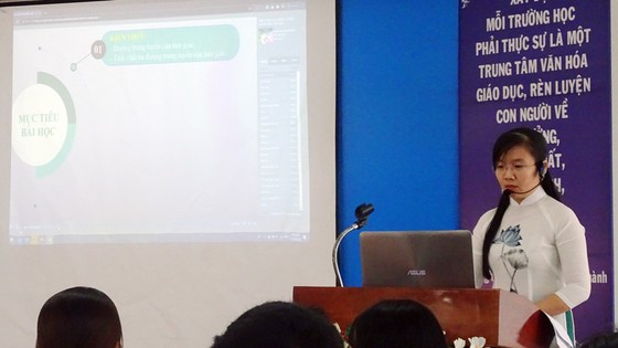 Quận Tân Bình tổ chức vòng chung khảo Cuộc thi 'Thiết kế bài giảng sáng tạo trên phần mềm' ảnh 1