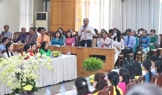 Xúc động buổi lễ giao lưu 75 giáo viên đạt Giải thưởng Võ Trường Toản  ảnh 4