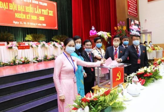 Đồng chí Vũ Ngọc Tuất tái đắc cử Bí thư Quận ủy quận Bình Thạnh ảnh 1