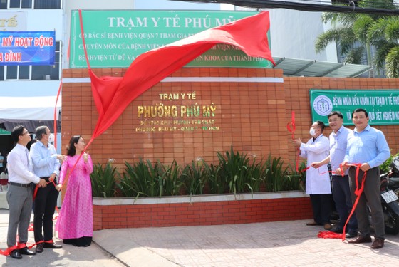 Người dân có thể khám BHYT tại Trạm Y tế phường Phú Mỹ ảnh 1