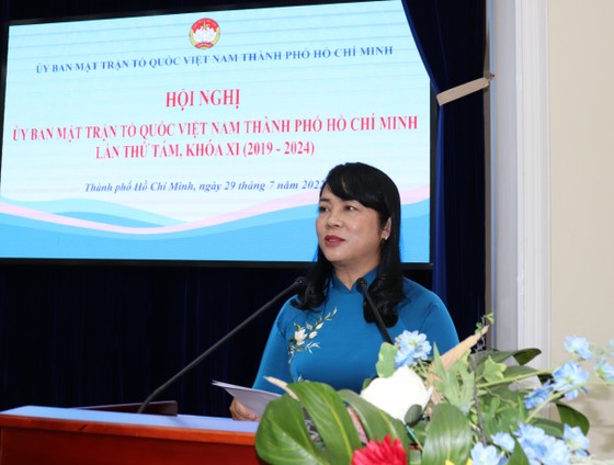 Đồng chí Trần Kim Yến giữ chức vụ Chủ tịch Ủy ban MTTQ Việt Nam TPHCM ảnh 2