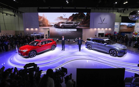 Vinfast ra mắt thương hiệu xe điện tại Los Angeles Auto Show 2021 ảnh 2 Vinfast ra mắt thương hiệu xe điện tại Los Angeles Auto Show 2021 ảnh 2