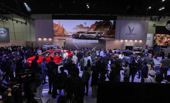 Vinfast ra mắt thương hiệu xe điện tại Los Angeles Auto Show 2021 ảnh 7