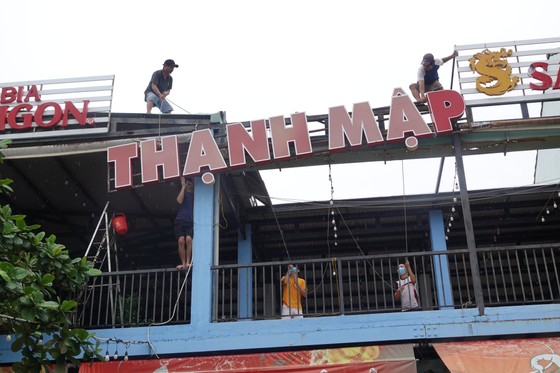 Đà Nẵng: Tất bật chống bão Conson giữa dịch Covid-19 ảnh 8