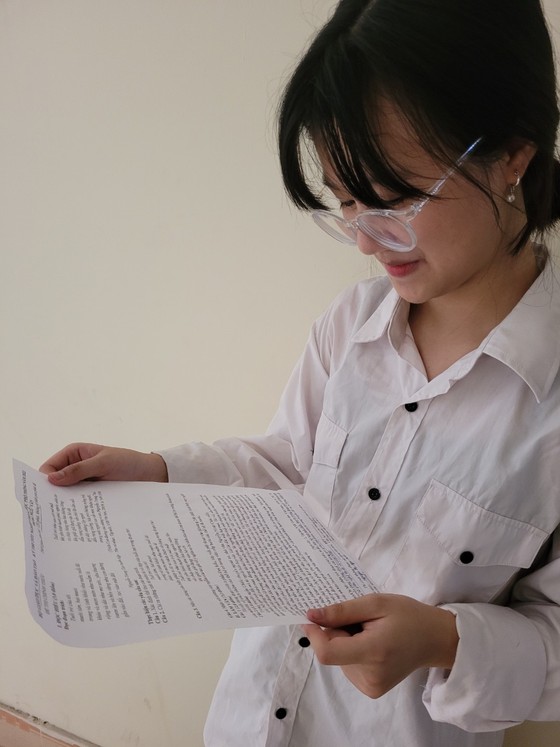 Nhiều thí sinh vui vì “trúng tủ” đề Ngữ văn ảnh 3 Nhiều thí sinh vui vì 'trúng tủ' đề Văn ảnh 3