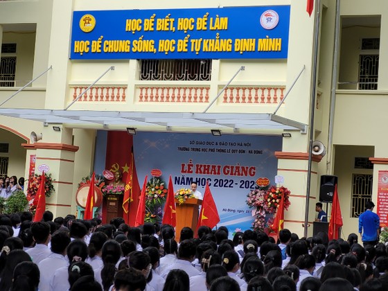 23 triệu học sinh cả nước nô nức dự khai giảng năm học 2022-2023  ảnh 6 23 triệu học sinh cả nước nô nức dự khai giảng năm học 2022-2023 ảnh 6