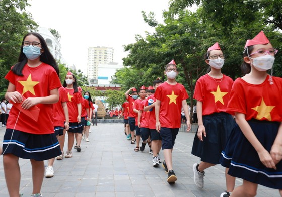 23 triệu học sinh cả nước nô nức dự khai giảng năm học 2022-2023  ảnh 3 23 triệu học sinh cả nước nô nức dự khai giảng năm học 2022-2023 ảnh 3