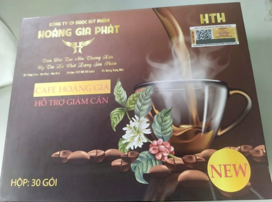 Cà phê giảm cân Hoàng Gia dương tính với 2 chất cấm rất độc ảnh 1 Cà phê giảm cân Hoàng Gia dương tính với 2 chất cấm rất độc ảnh 1