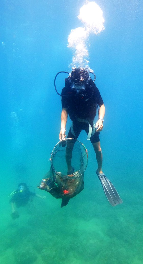 Chung tay vì một đại dương xanh ảnh 8