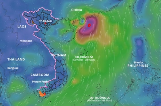Bão số 3 giật cấp 14, gây mưa to đến rất to ở miền Bắc ảnh 2