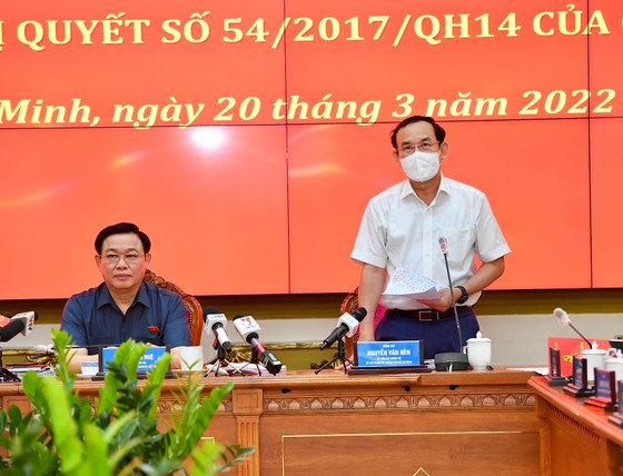 Xây dựng TPHCM là đầu tàu, hình mẫu của cải cách, đổi mới và phát triển đất nước ảnh 5 Chủ tịch Quốc hội Vương Đình Huệ: Xây dựng TPHCM là đầu tàu, hình mẫu của cải cách, đổi mới và phát triển đất nước ảnh 5