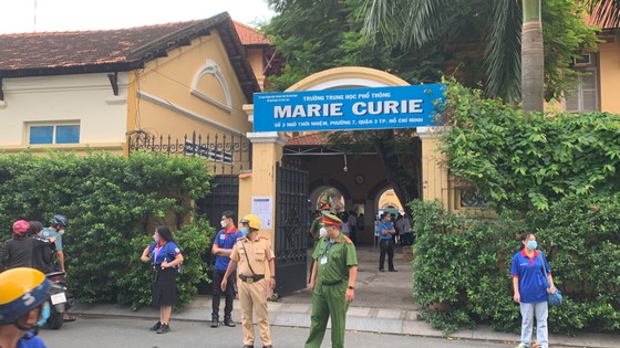  TPHCM đảm bảo an ninh trật tự tại các điểm thi tốt nghiệp THPT ảnh 8