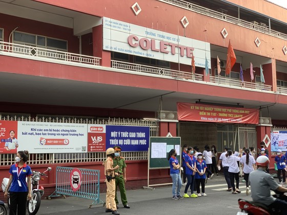  TPHCM đảm bảo an ninh trật tự tại các điểm thi tốt nghiệp THPT ảnh 12