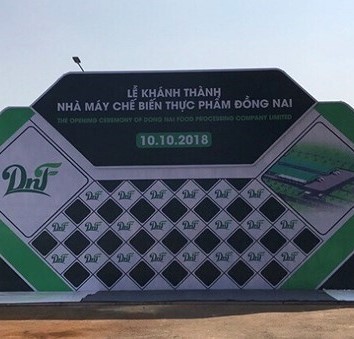 $7 million food processing plant opened in Dong Nai province  National  SGGP English Edition