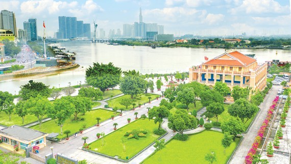 Sức sống trường tồn của tư tưởng Hồ Chí Minh Bến Nhà Rồng, TPHCM. Ảnh: HOÀNG HÙNG