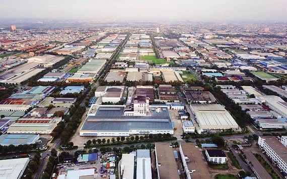 FDI 资金流入工业房地产 平阳省VSIP工业区一瞥。