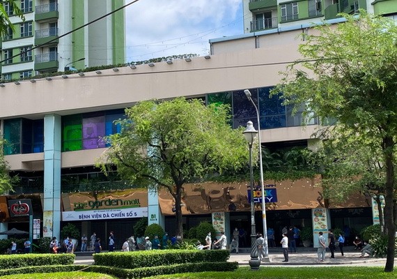 The Garden Mall 野战医院改造工程竣工 The Garden Mall 收治新冠肺炎确诊病例野战医院已完竣。