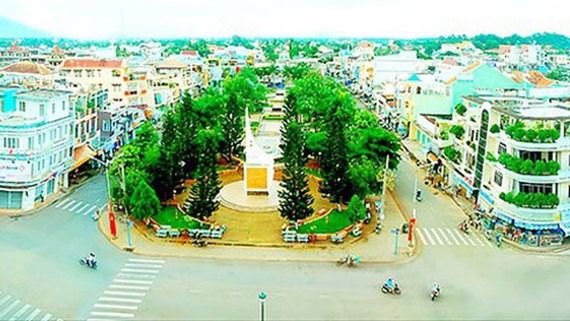 Đồng Nai: đấu giá 7 khu đất để đầu tư công trình hạ tầng Một góc thị xã Long Khánh