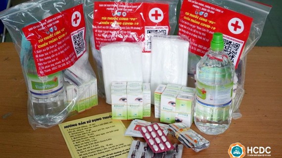 TPHCM mua bổ sung 200.000 túi thuốc cho F0 điều trị tại nhà