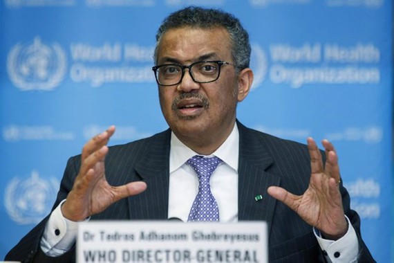 Ông Tedros Adhanom Ghebreyesus. Ảnh: AP