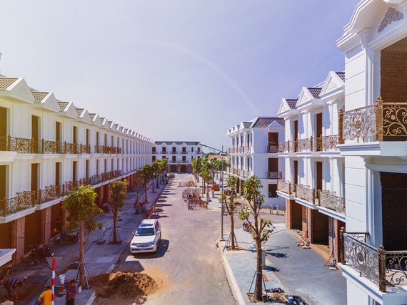 Chạy đua an cư tại Bình Dương Hình thực tế dự án Nhà phố liên kế Cité D’amour.