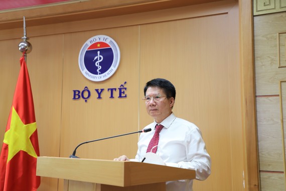 Khởi tố ông Trương Quốc Cường, Thứ trưởng Bộ Y tế. Ảnh theo trang web của Bộ Y tế
