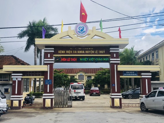 Bệnh viện đa khoa huyện Lệ Thủy. Ảnh: MINH PHONG