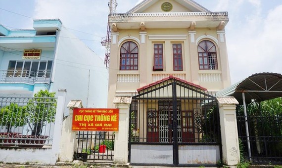 Sổ đỏ của Chi cục Thống kê thị xã Giá Rai trong KDC Nọc Nạng bị Công ty TNHH Thiên Phúc cầm ở ngân hàng. Ảnh: LĐ