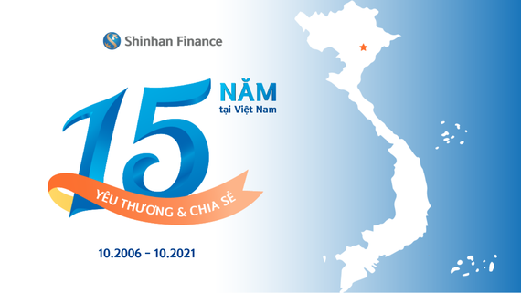 Shinhan Finance kỷ niệm hành trình 15 năm gắn bó cùng Việt Nam Shinhan Finance chính thức đánh dấu cột mốc tròn 15 năm phục vụ nhu cầu tài chính cho người tiêu dùng Việt Nam