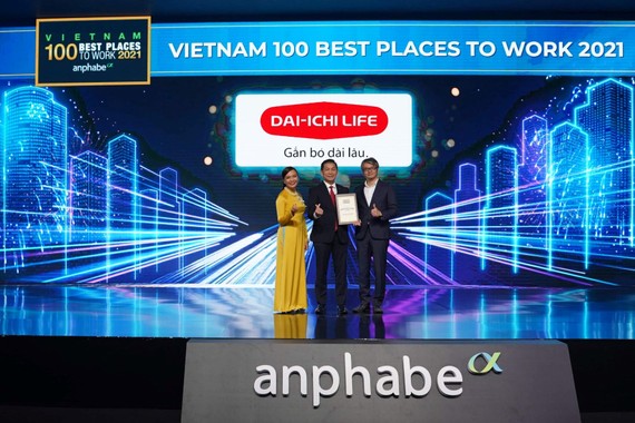 Dai-ichi Life Việt Nam – Tốp 3 nơi làm việc tốt nhất ngành bảo hiểm năm 2021