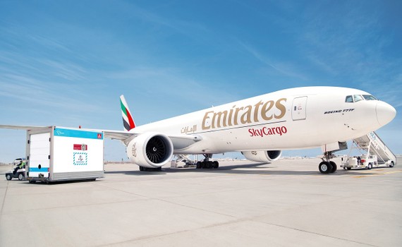 Emirates SkyCargo vận chuyển 600 triệu liều vaccine Covid-19
