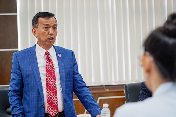 Ông David Dương, chủ tịch HĐQT kiêm Tổng giám đốc công ty VWS
