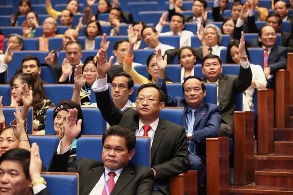 Đại biểu hiệp thương cử Uỷ ban Trung ương MTTQ Việt Nam khóa IX