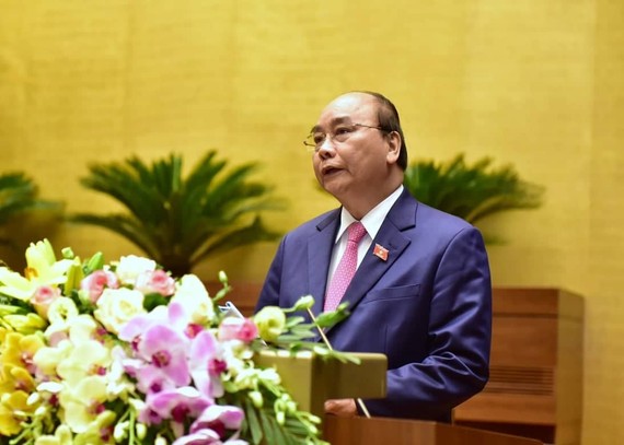 Thủ tướng Nguyễn Xuân Phúc. Ảnh: VIẾT CHUNG