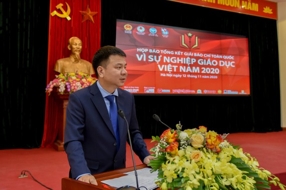 Họp báo công bố giải báo chí toàn quốc “Vì sự nghiệp Giáo dục Việt Nam” 2020