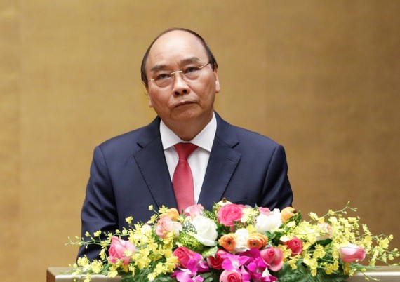 Thủ tướng Nguyễn Xuân Phúc. Ảnh: VIẾT CHUNG