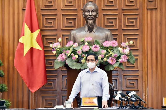 Theo Thủ tướng Phạm Minh Chính, về cơ bản chúng ta đang kiểm soát được tình hình dịch bệnh. Ảnh: VIẾT CHUNG