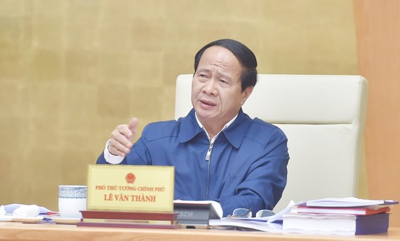 Phó Thủ tướng Lê Văn Thành, Chủ tịch Hội đồng Thẩm định quy hoạch. Ảnh: VGP