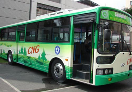 CNG-powered bus will be replaced for old vehicles in the city (Photo: SGGP)