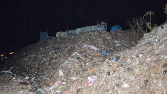 Landfills in Tra Vinh  Province is overloaded (photo: SGGP)