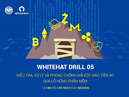 The free drill against coin-mining malware will happen on May 9