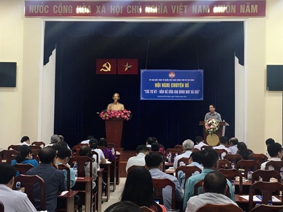 A conference on autism spectrum disorder was held in HCM City on August 29. (Source: VNA)