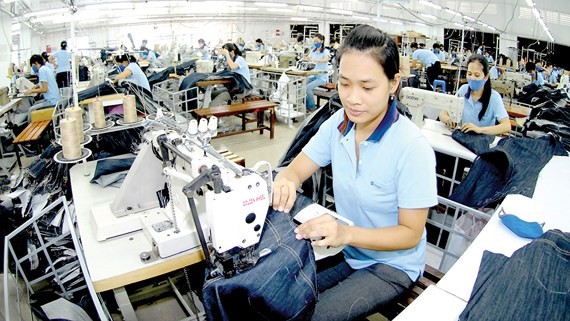 Vietnam's garment, textile exports likely to exceed US$1b plan (Photo: SGGP)