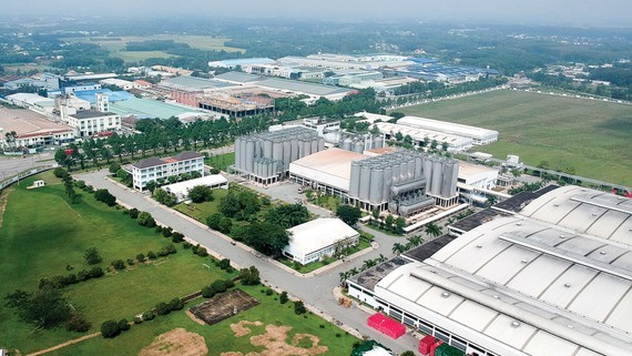 A view of Tay Bac Industrial Park in Cu Chi District, HCMC (Illustrative photo: SGGP)