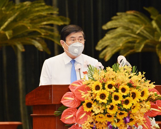 Chairman of the Ho Chi Minh City People’s Committee Nguyen Thanh Phong (Photo: SGGP)