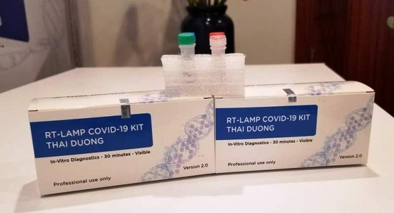 Vietnamese-made Covid-19 test kits are used in European countries (Photo: SGGP)