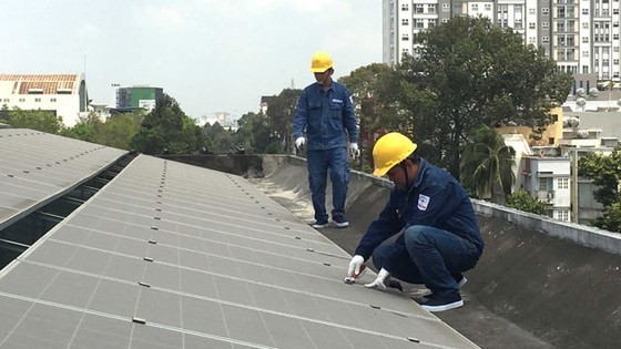 HCMC promotes installment of roof-mounted solar panels in industrial parks (Photo: SGGP)