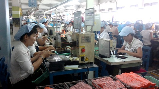 PouYuen Vietnam has approximately 62,000 employees mostly women (Photo: SGGP)
